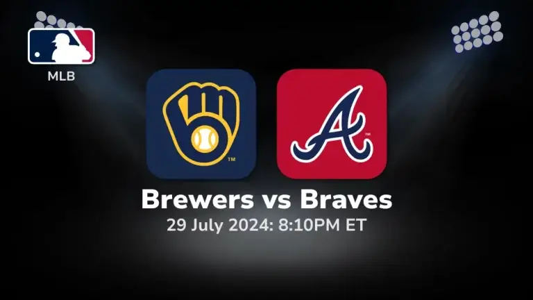 Milwaukee Brewers vs Atlanta Braves Prediction & Betting Tips 7292024