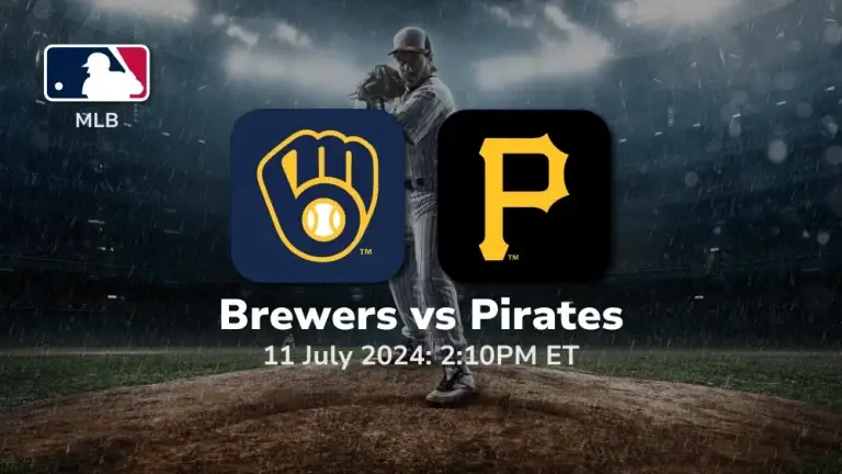 Milwaukee Brewers vs Pittsburgh Pirates Prediction & Betting Tips 7112024