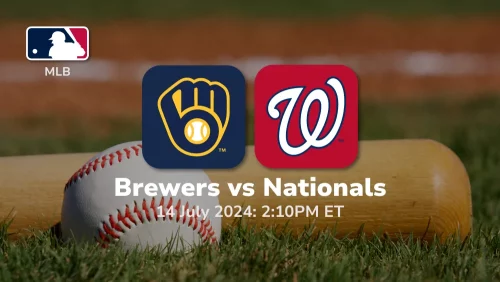 Milwaukee Brewers vs Washington Nationals Prediction & Betting Tips 7142024