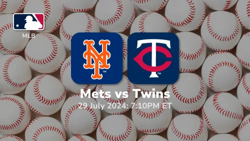 New York Mets vs Minnesota Twins Prediction & Betting Tips 7292024