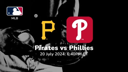 Pittsburgh Pirates vs Philadelphia Phillies Prediction & Betting Tips 7202024