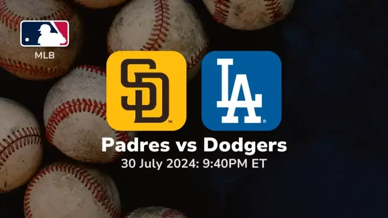 San Diego Padres vs Los Angeles Dodgers Prediction & Betting Tips 7302024 (1)