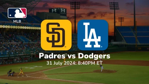 San Diego Padres vs Los Angeles Dodgers Prediction & Betting Tips 7312024