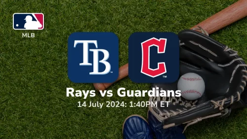 Tampa Bay Rays vs Cleveland Guardians Prediction & Betting Tips 7142024