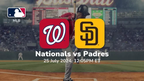 Washington Nationals vs San Diego Padres Prediction & Betting Tips 7252024