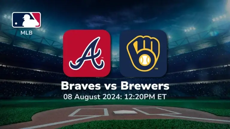 Atlanta Braves vs Milwaukee Brewers Prediction & Betting Tips 882024