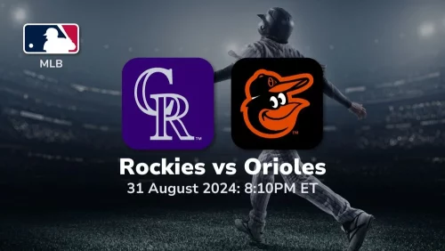 Colorado Rockies vs Baltimore Orioles Prediction & Betting Tips 8312024