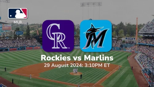 Colorado Rockies vs Miami Marlins Prediction & Betting Tips 8292024