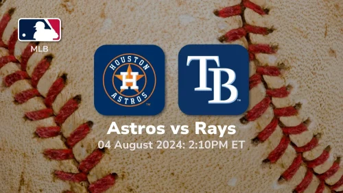 Houston Astros vs Tampa Bay Rays Prediction & Betting Tips 842024