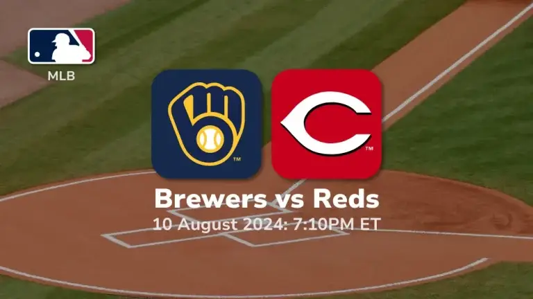 Milwaukee Brewers vs Cincinnati Reds Prediction & Betting Tips 8102024