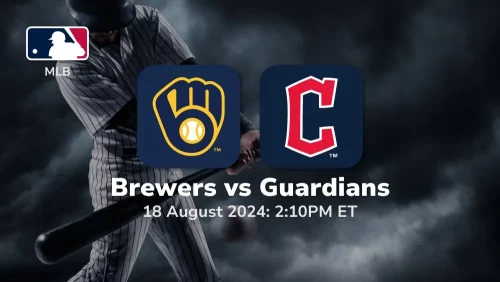 Milwaukee Brewers vs Cleveland Guardians Prediction & Betting Tips 8182024