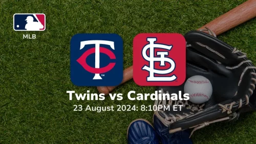 Minnesota Twins vs St. Louis Cardinals Prediction & Betting Tips 8232024