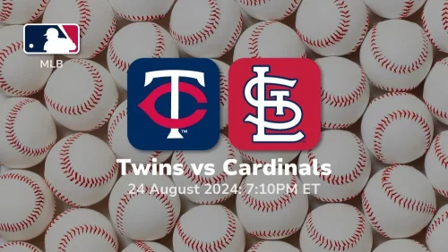 Minnesota Twins vs St. Louis Cardinals Prediction & Betting Tips 8242024