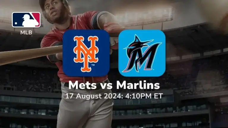 New York Mets vs Miami Marlins Prediction & Betting Tips 8172024