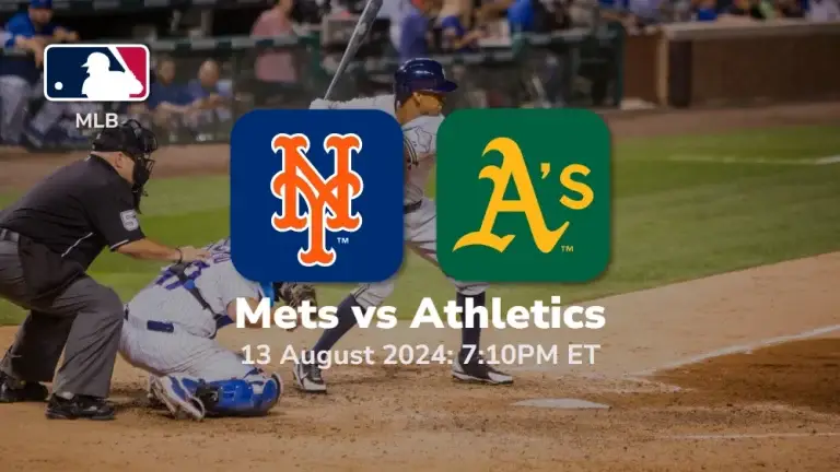 New York Mets vs Oakland Athletics Prediction & Betting Tips 8132024