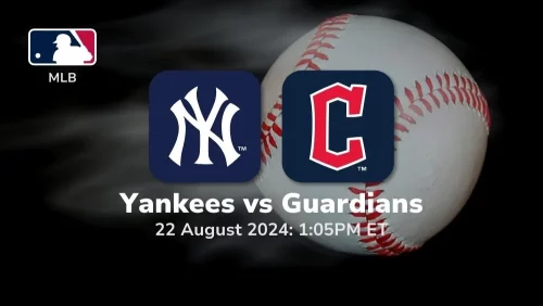 New York Yankees vs Cleveland Guardians Prediction & Betting Tips 8222024