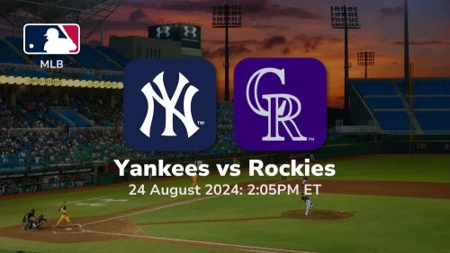 New York Yankees vs Colorado Rockies Prediction & Betting Tips 8242024