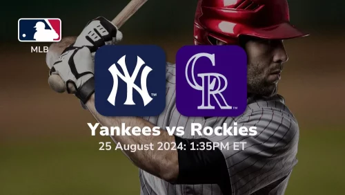 New York Yankees vs Colorado Rockies Prediction & Betting Tips 8252024