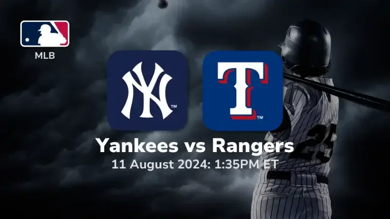 New York Yankees vs Texas Rangers Prediction & Betting Tips 8112024