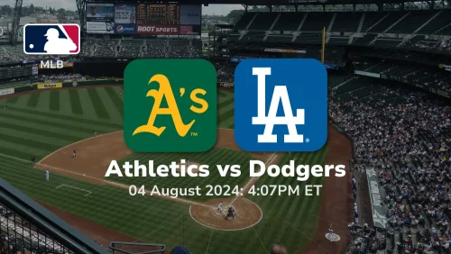 Oakland Athletics vs Los Angeles Dodgers Prediction & Betting Tips 842024