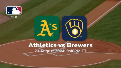 Oakland Athletics vs Milwaukee Brewers Prediction & Betting Tips 8232024