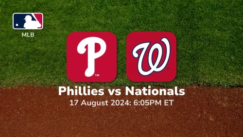 Philadelphia Phillies vs Washington Nationals Prediction & Betting Tips 8172024