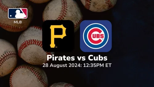 Pittsburgh Pirates vs Chicago Cubs Prediction & Betting Tips 8282024