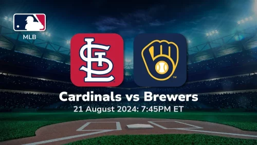 St. Louis Cardinals vs Milwaukee Brewers Prediction & Betting Tips 8/21/2024