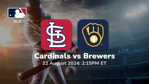 St. Louis Cardinals vs Milwaukee Brewers Prediction & Betting Tips 8/22/2024