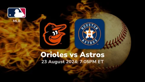 Baltimore Orioles vs Houston Astros Prediction & Betting Tips 8/23/2024