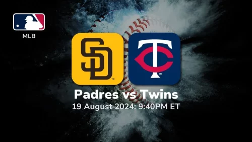 San Diego Padres vs Minnesota Twins Prediction & Betting Tips 8192024