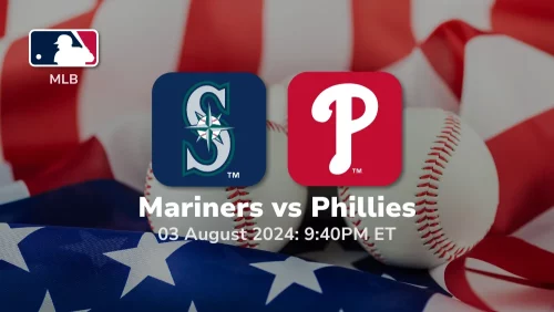 Seattle Mariners vs Philadelphia Phillies Prediction & Betting Tips 832024