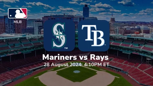 Seattle Mariners vs Tampa Bay Rays Prediction & Betting Tips 8282024