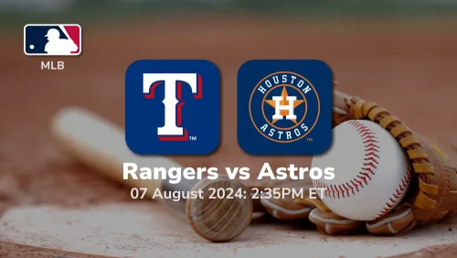 Texas Rangers vs Houston Astros Prediction & Betting Tips 872024