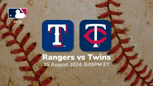 Texas Rangers vs Minnesota Twins Prediction & Betting Tips 8152024