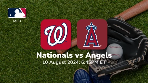 Washington Nationals vs Los Angeles Angels Prediction & Betting Tips 8102024