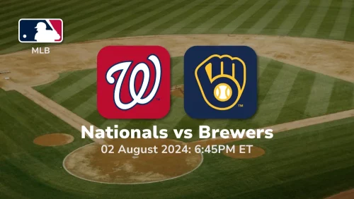 Washington Nationals vs Milwaukee Brewers Prediction & Betting Tips 822024