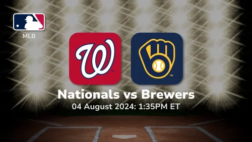 Washington Nationals vs Milwaukee Brewers Prediction & Betting Tips 842024