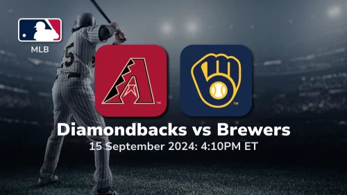 Arizona Diamondbacks vs Milwaukee Brewers Prediction 9/15/24