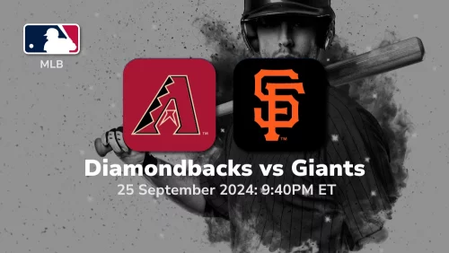 Arizona Diamondbacks vs San Francisco Giants Prediction 9/25/24