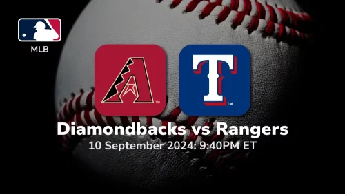 Arizona Diamondbacks vs Texas Rangers Prediction 9/10/24