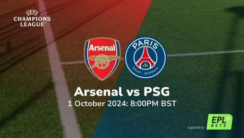 Arsenal vs PSG – UEFA Champions League Prediction & Betting Tips 01102024