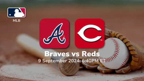 Atlanta Braves vs Cincinnati Reds Prediction 9/9/24