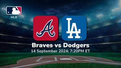 Atlanta Braves vs Los Angeles Dodgers Prediction 9/14/24