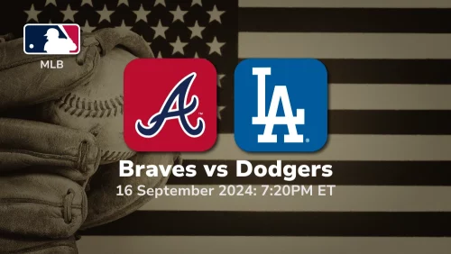 Atlanta Braves vs Los Angeles Dodgers Prediction 9/16/24