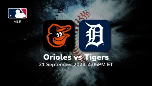 Baltimore Orioles vs Detroit Tigers Prediction & Betting Tips 9212024