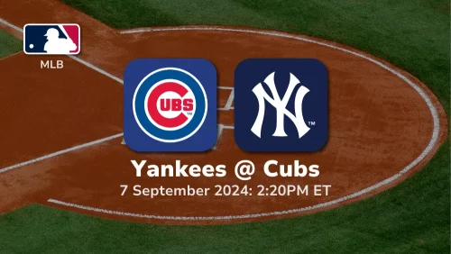 Chicago Cubs vs New York Yankees Prediction 9/7/24