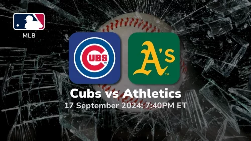 Chicago Cubs vs Oakland Athletics Prediction 9/17/24