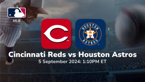 Cincinnati Reds vs Houston Astros Prediction 9/5/24