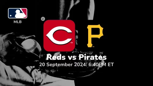 Cincinnati Reds vs Pittsburgh Pirates Prediction 9/20/24